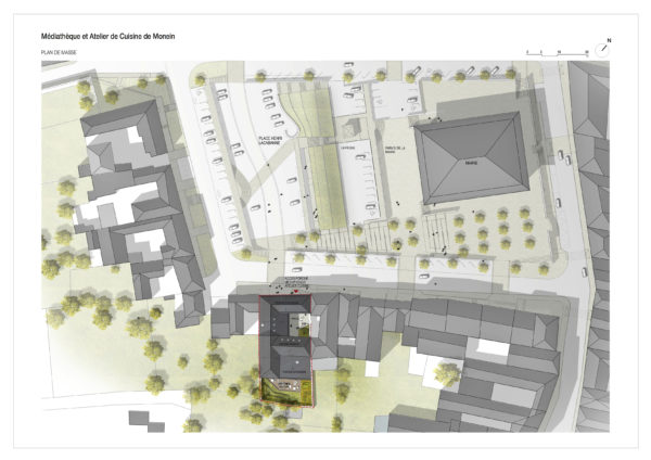 Plan de masse / Oeco architectes