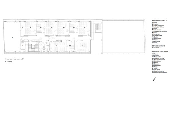 Plan 2° Etage / Agence Ferron & Monnereau