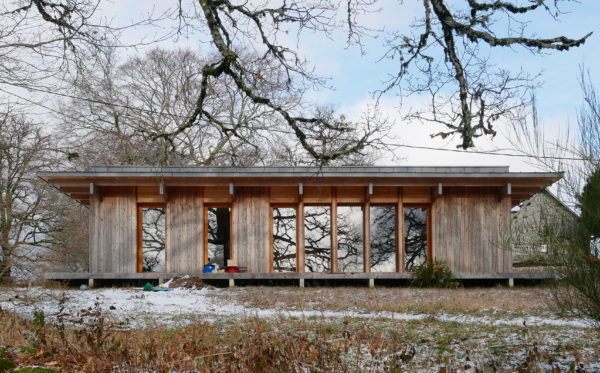 Vue 4 - élévation Sud Ouest / Atelier du Rouget