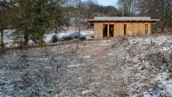 Vue 3 - élévation Sud Est / Atelier du Rouget