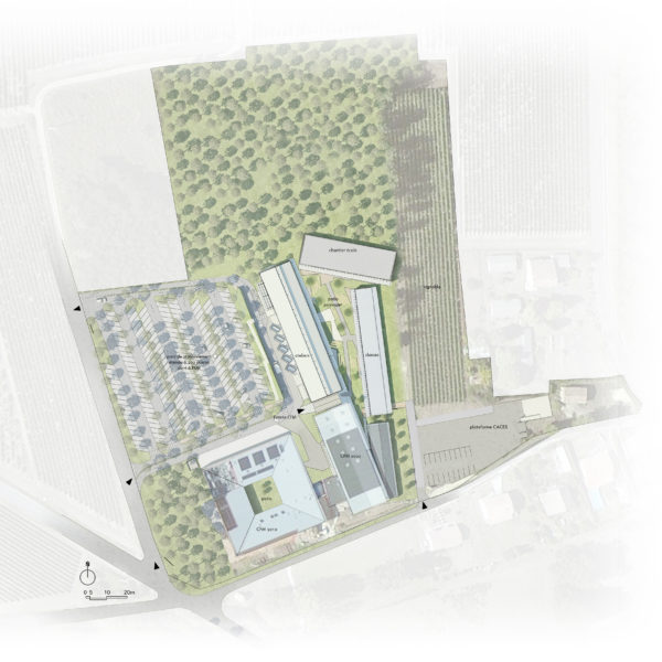 plan de masse / Agence Guiraud-Manenc