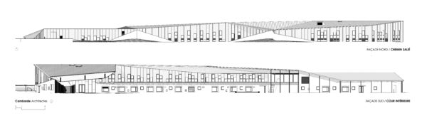 Façades Nord & Sud / CAMBORDE Architectes