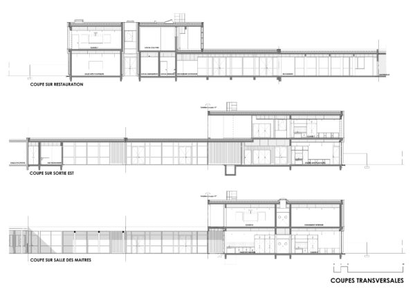 Coupes / Eric Wirth Architecte
