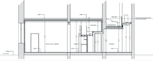 MICROLOFT - Coupe Projet / a_traits architecture
