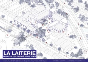 Axonométrie générale du lieu  / L'Agenaise