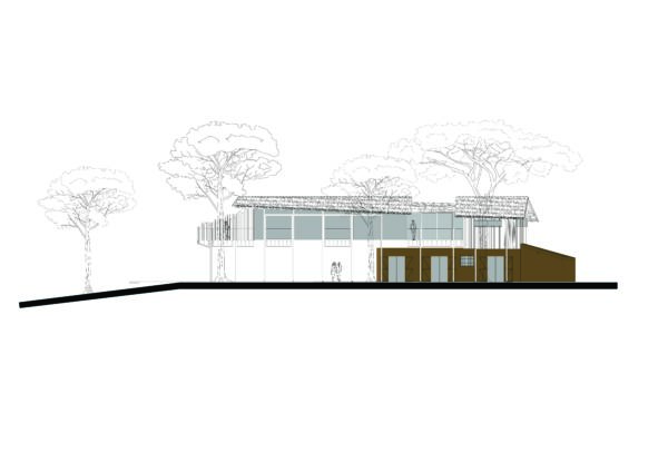 Façade Sud / Vincent Poeymiroo