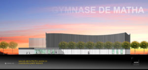 Vue générale de l'entrée / Aacgr Architecte