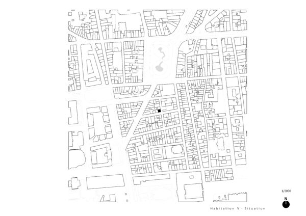 Plan de situation / Faye Architectes