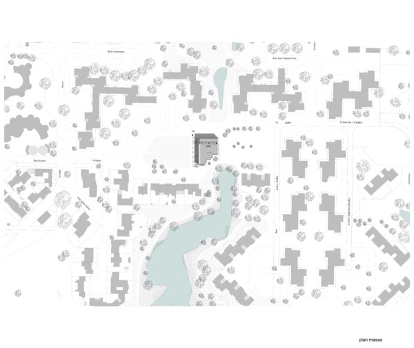 plan masse / corset-roche & associés