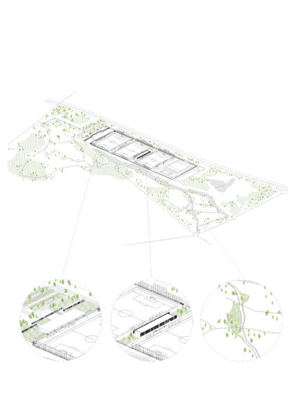 Plan de Masse / Olgga/Atelier Cambium