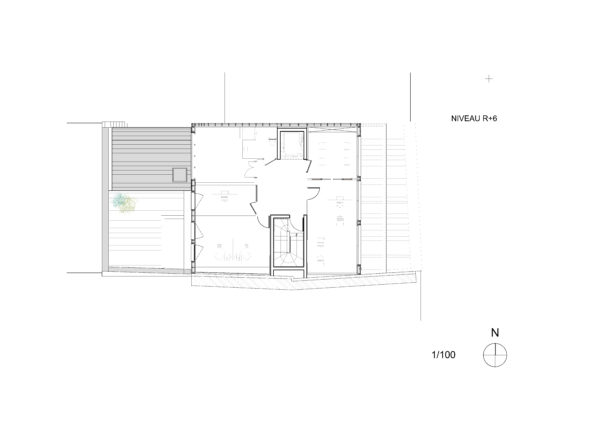 Plan R+6 / Faye Architectes