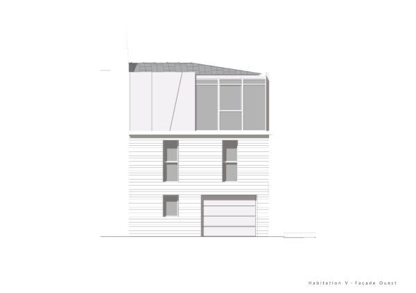 Façade Sud / Faye Architectes