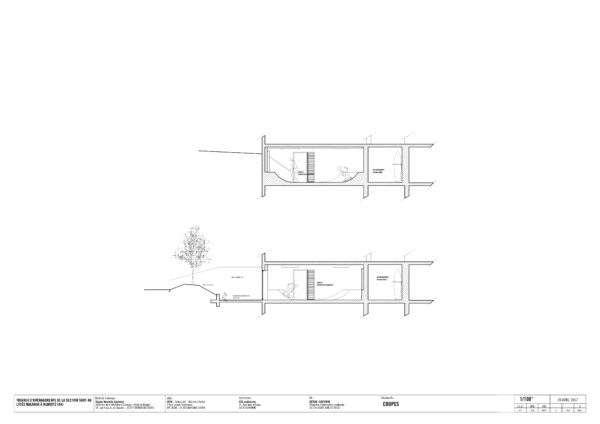 Coupes / V2S architectes