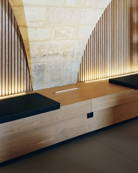 Détail banc / Julien Hourcade