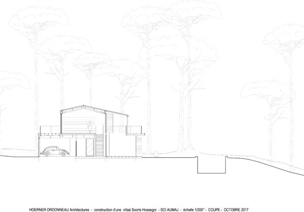 coupe transversale / HOERNER ORDONNEAU architectures