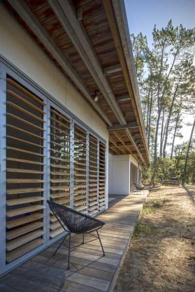 vue chambres RDC maison Hossegor / M Etcheverria photographe