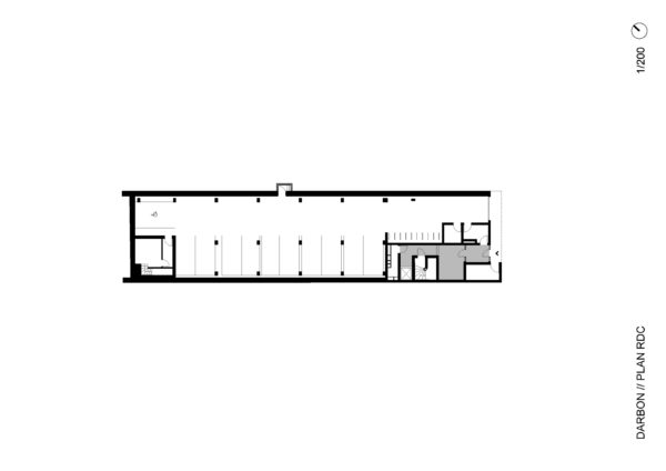 DARBON - Plan RDC / TEISSEIRE DUMESNIL architectes + associés (TaaD)