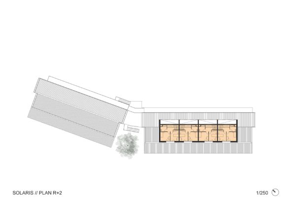 SOLARIS - Plan R+2 / TEISSEIRE DUMESNIL architectes + associés (TaaD)