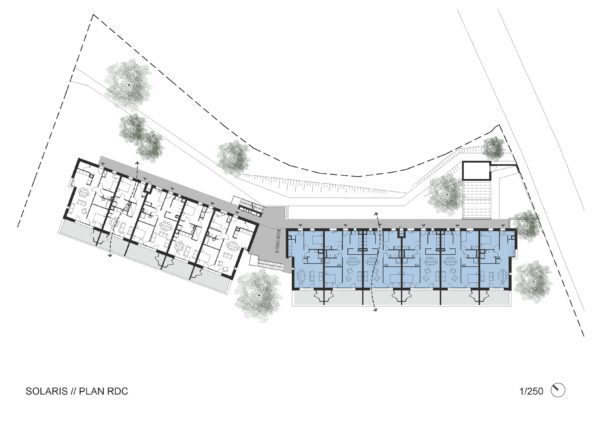 SOLARIS - Plan RDC / TEISSEIRE DUMESNIL architectes + associés (TaaD)
