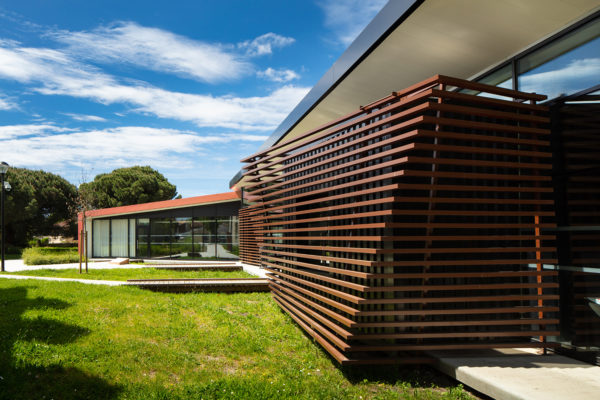 Brise soleil aux formes dynamiques / Arthur Péquin
