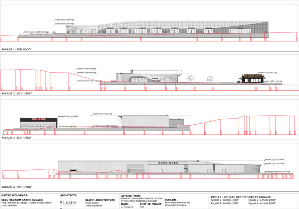 PLAN COUPES FAÇADES 1 / Blamm Architecture