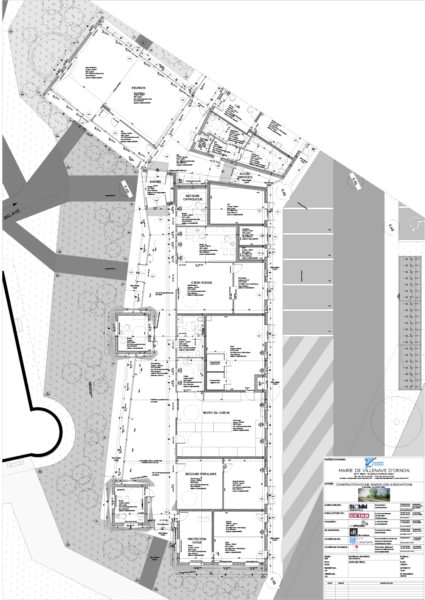 PLAN DE RDC 1 / Blamm Architecture