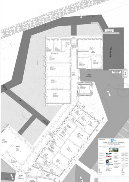 PLAN DE RDC 2 / Blamm Architecture