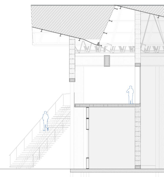 Détail constructif - Usine de traitement des matériaux / Thibaut Aubert