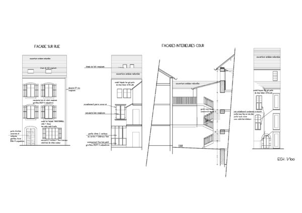 FACADES COUR / Alix BERARD