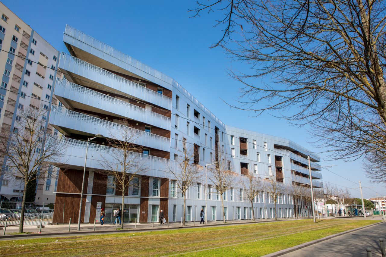 vue depuis l'avenue Emile Counord / Benjamin Guénault