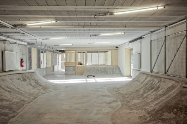 L'espace skate / V2S architectes