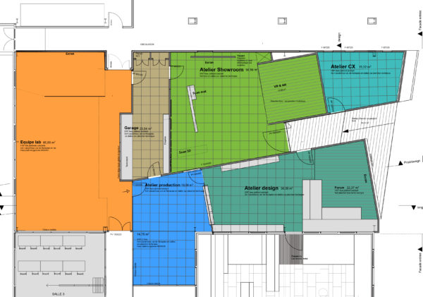 LAB INNOVATION LECTRA - Plan PROJET / a_traits architecture