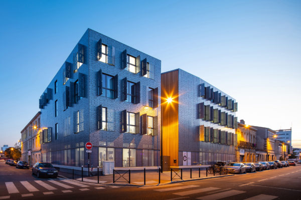 Ilot Benauge - Vue sur école Créasud / Arthur Péquin photographe