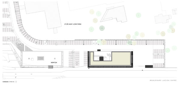 Plan de masse / Camborde Architectes
