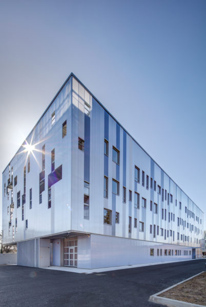Façade nord-ouest / Xavier Dumoulin