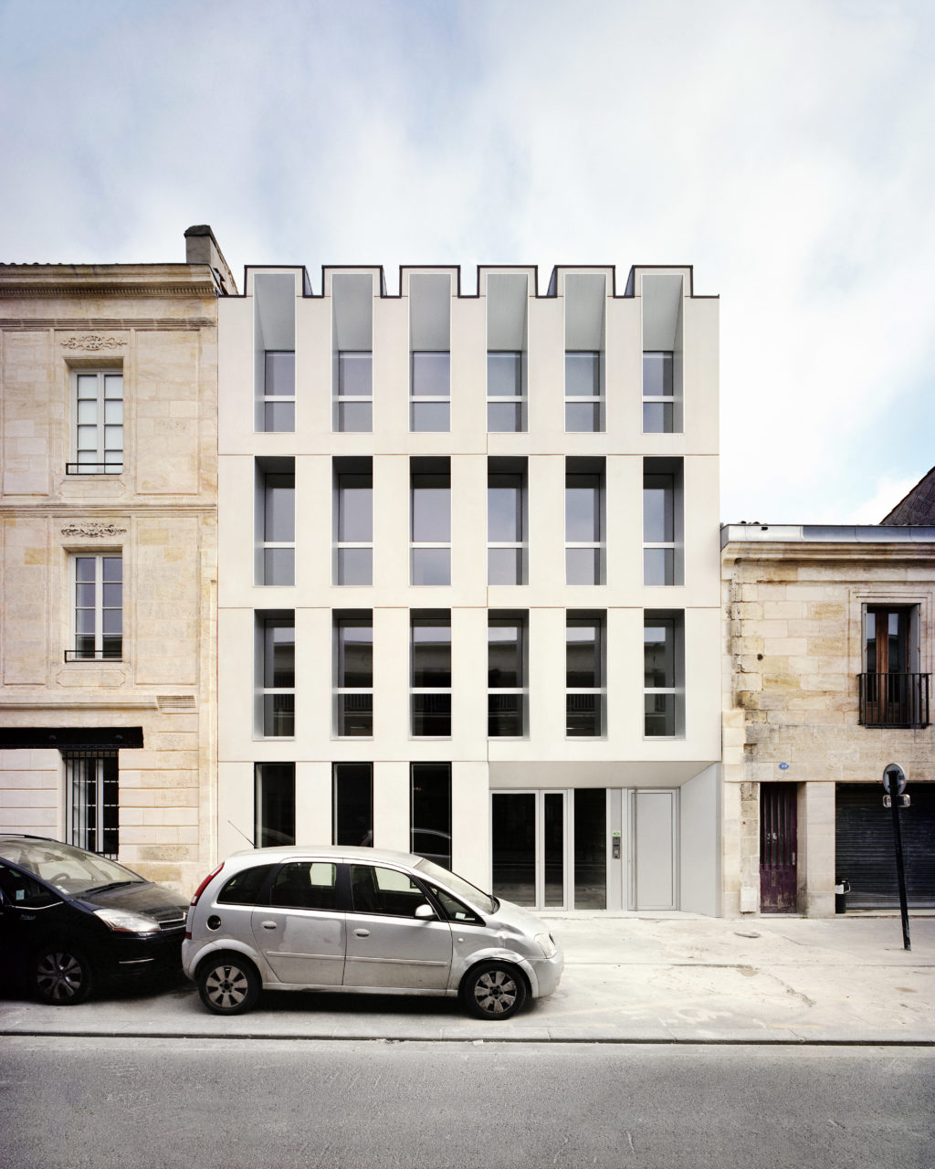 Vue frontale / Julien Hourcade