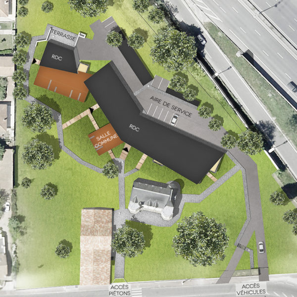PLAN DE MASSE / Blamm Architecture