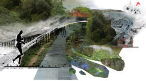 Passage du canal du Boudigau (40). De Labenne au marais d'Orx, des mobilités douces retrouvent leurs marques par-delà la densité de coupures infrastructurelles / Anaïs Costeramon