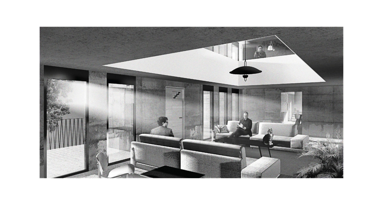 Espace de vie collective [16 habitants] / 