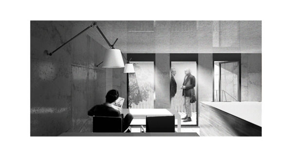 Mezzanine co-working [16 habitants] / 