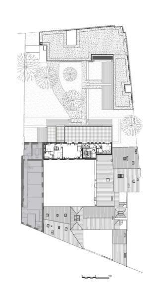 Plan niveau r+3 / Mog architectes