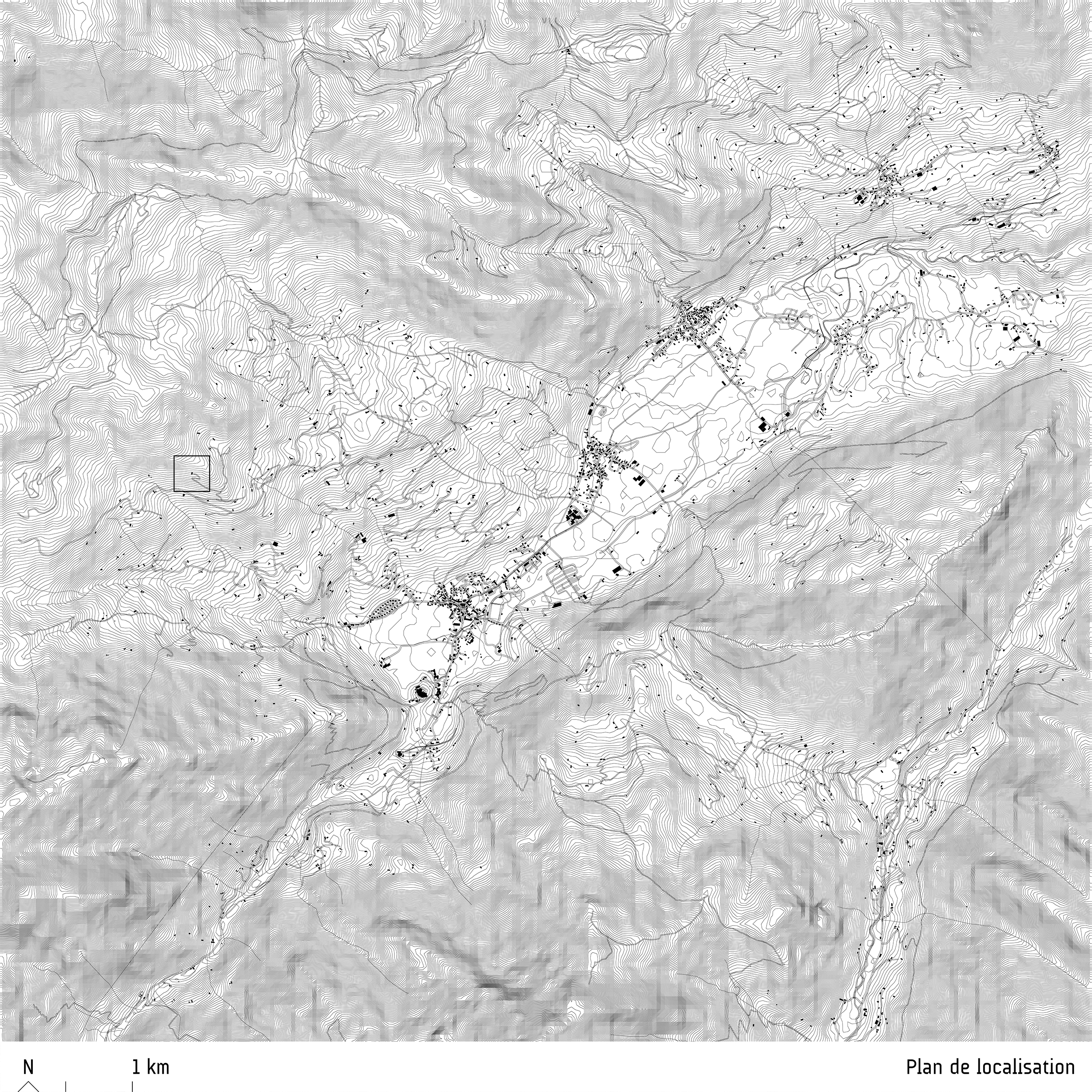 Plan de localisation / Martin GAUFRYAU