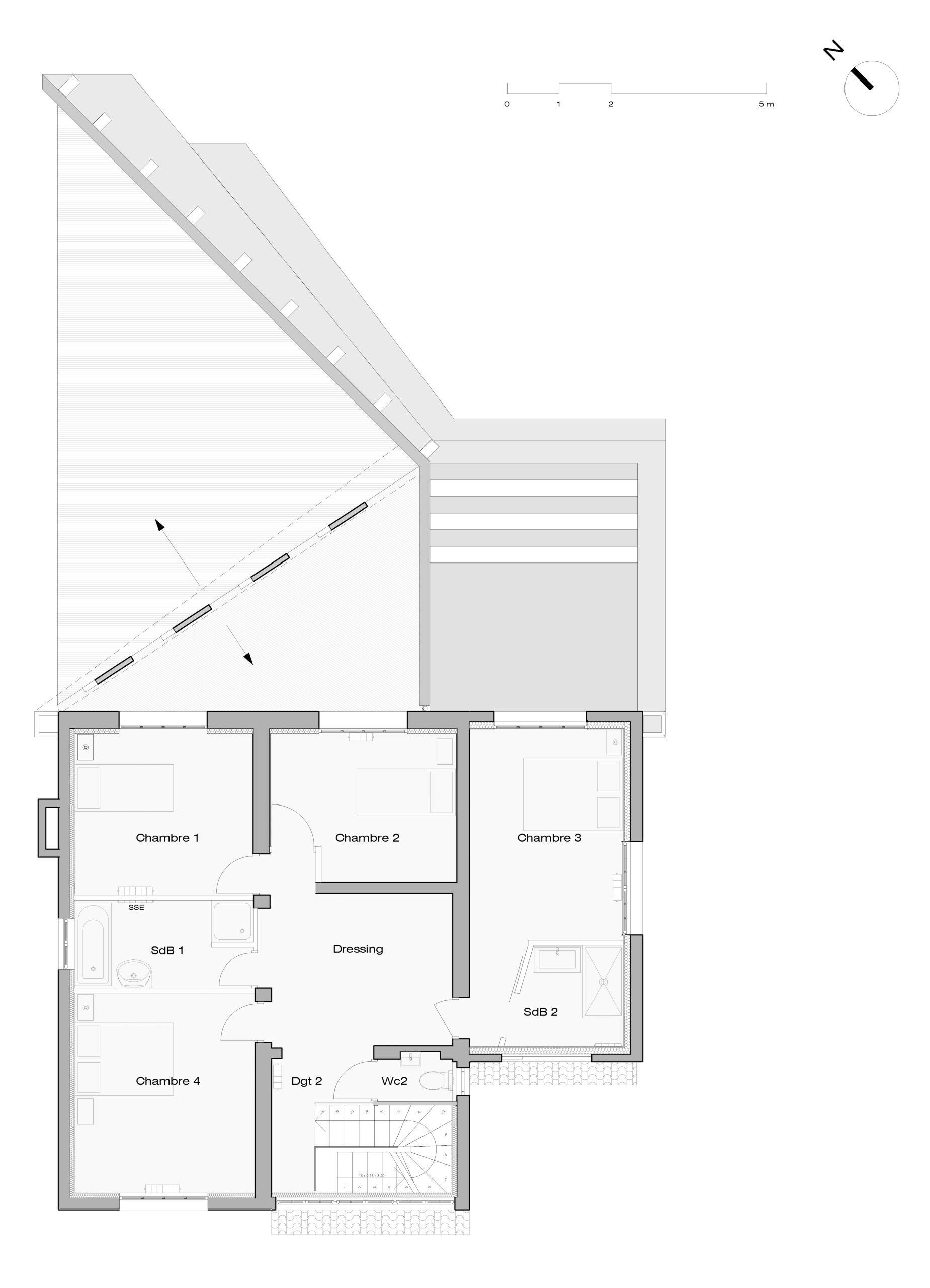 plan de l'étage / thomas richard