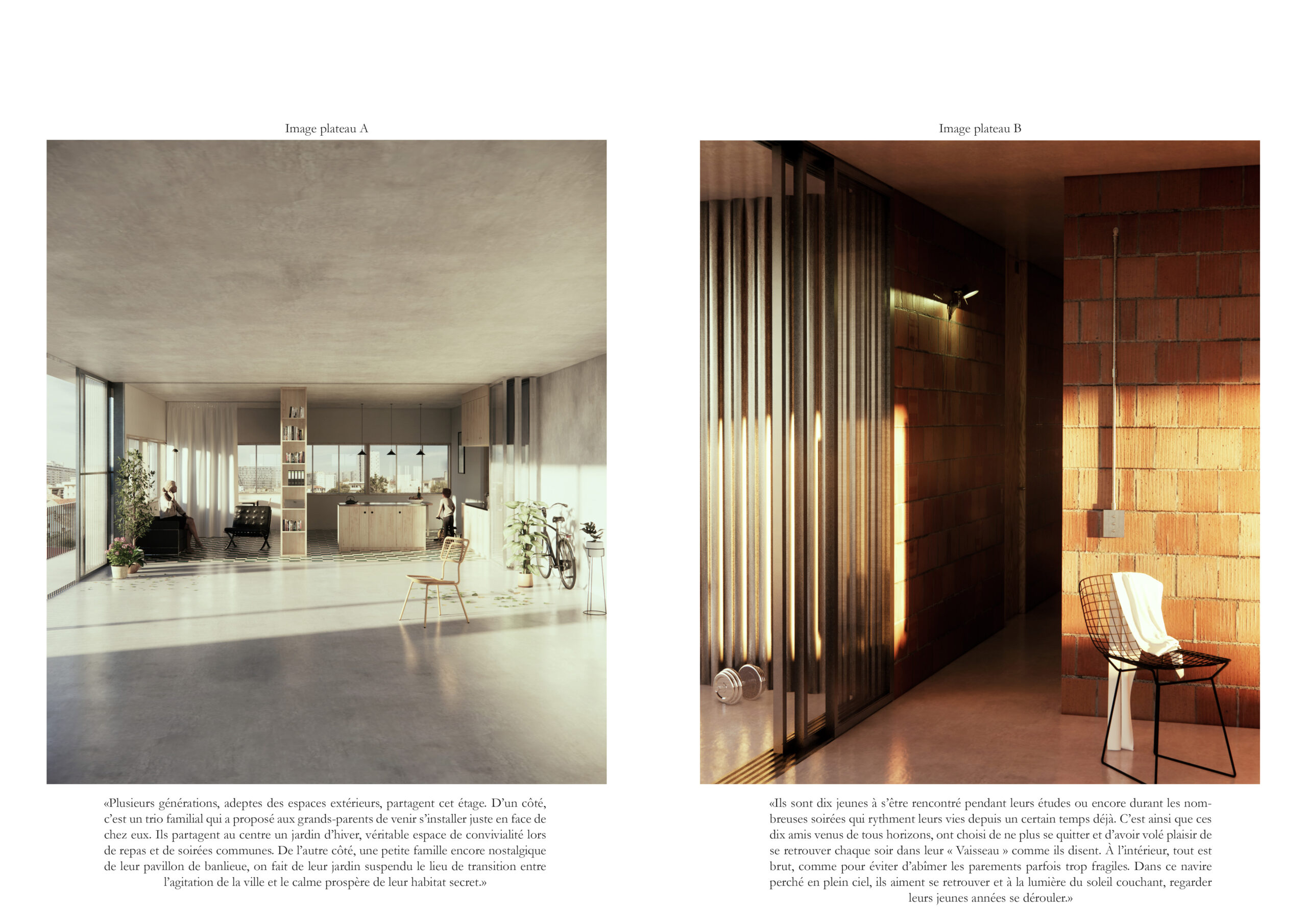 Images plateau A & B / Gautier BAUFILS & Gaspard JOURNET