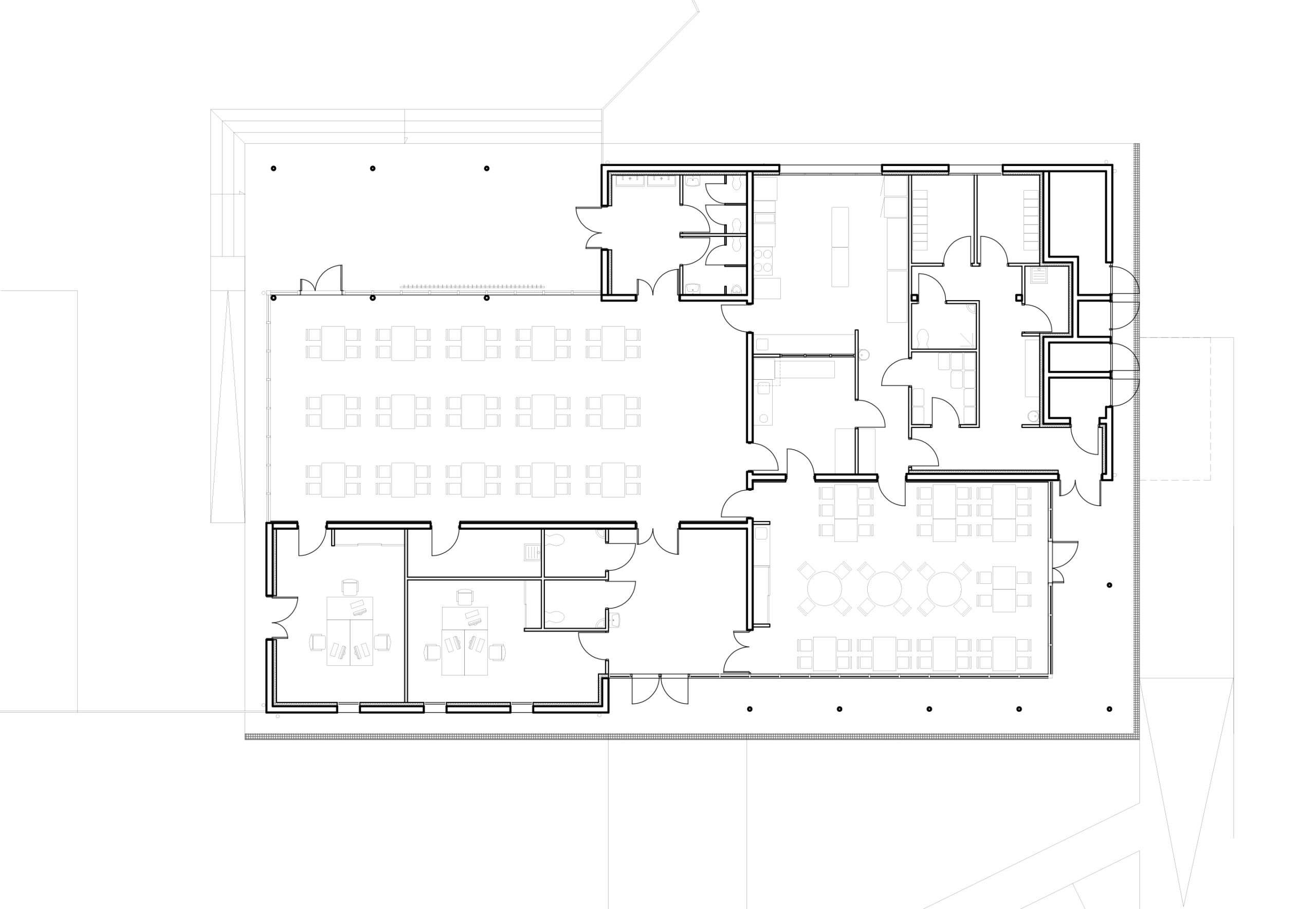 GVA BISCARROSSE PLAN RDC / GERALDINE VALOIS ARCHITECTURE