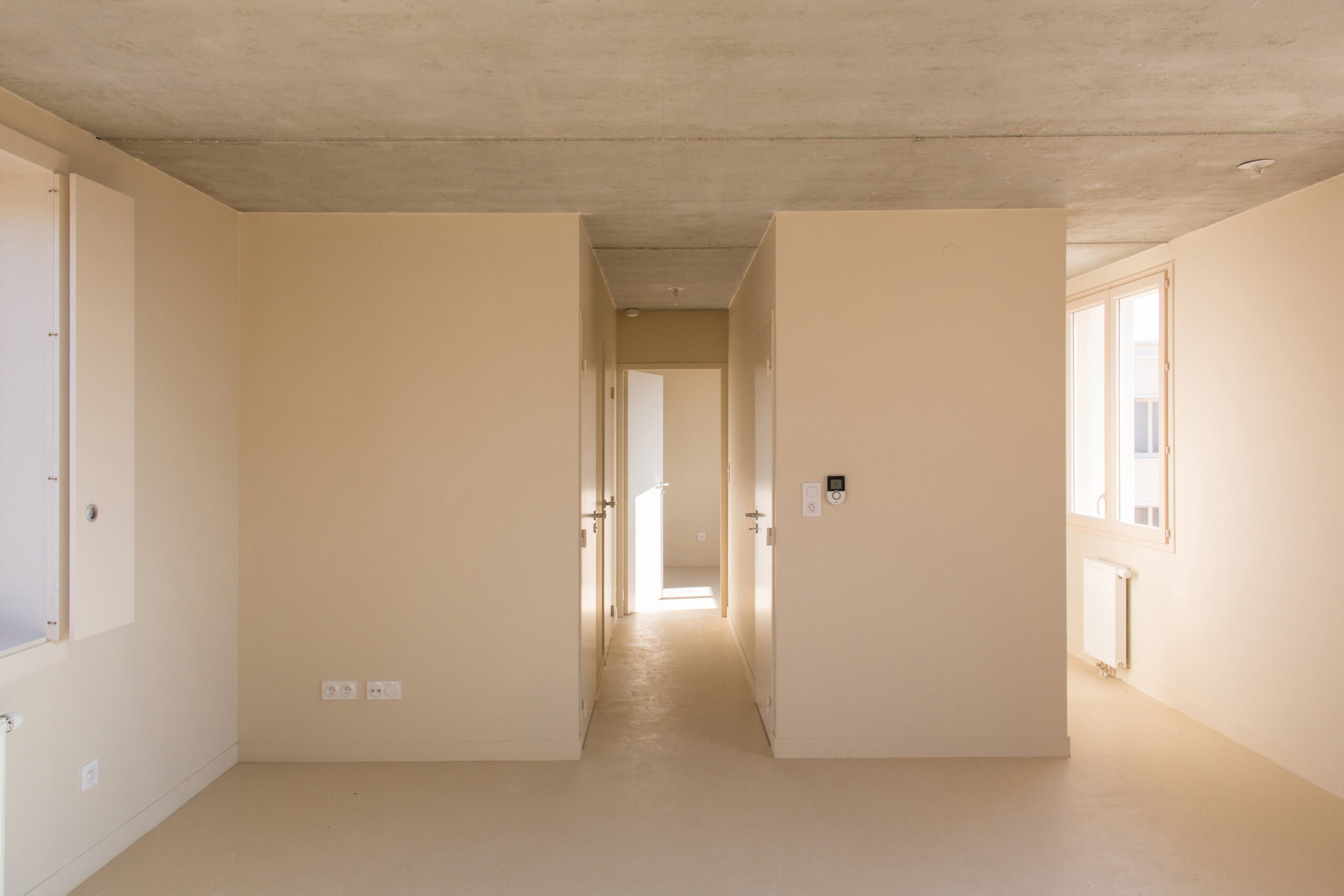 Logement intérieur traversant / Antoine Espinasseau