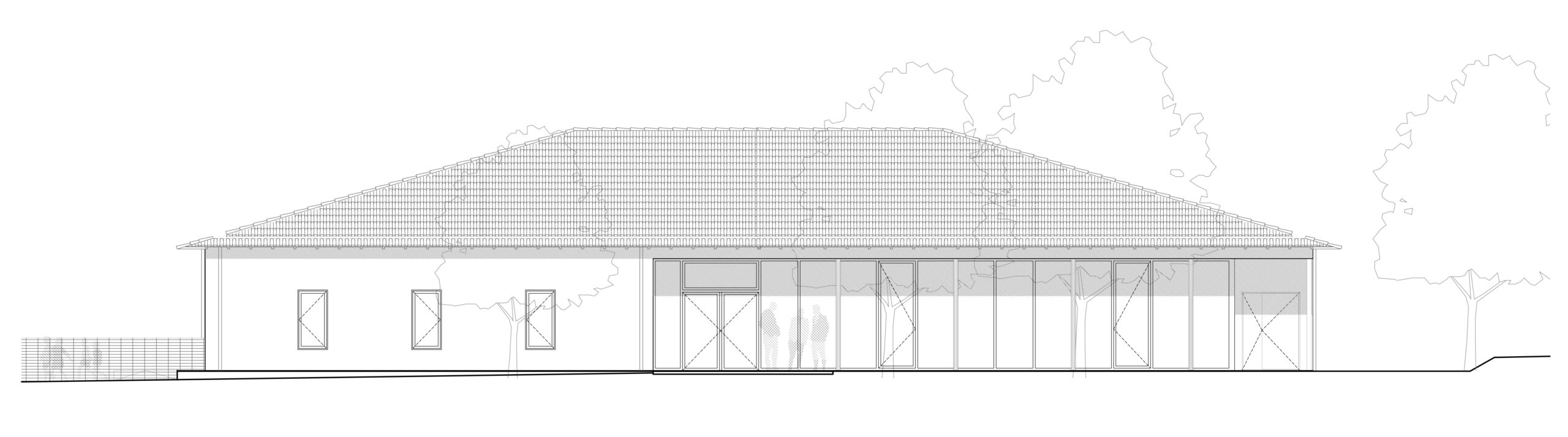 GVA BISCARROSSE FACADE SUD / GERALDINE VALOIS ARCHITECTURE