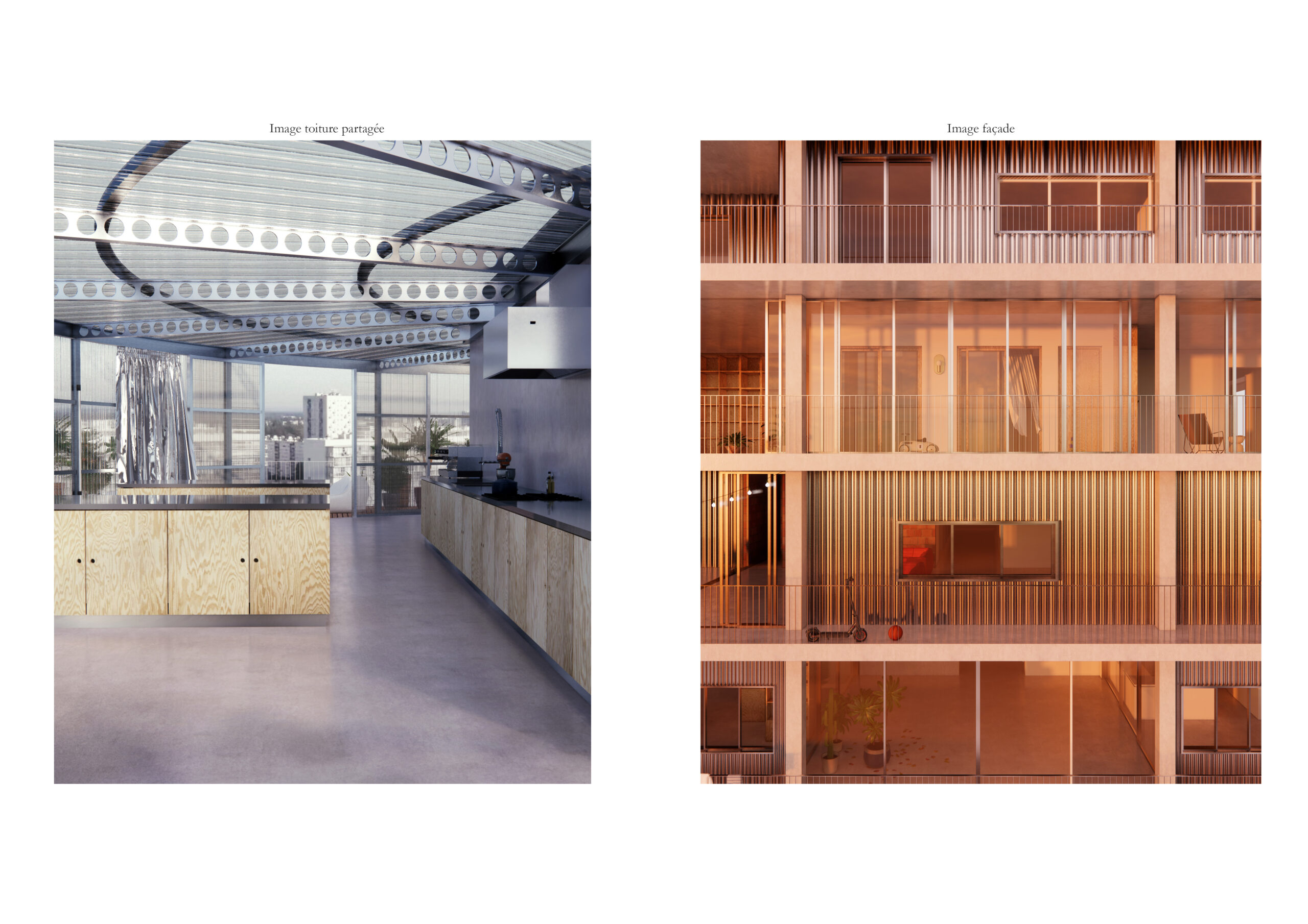 Images toiture et façade / Gautier BAUFILS & Gaspard JOURNET