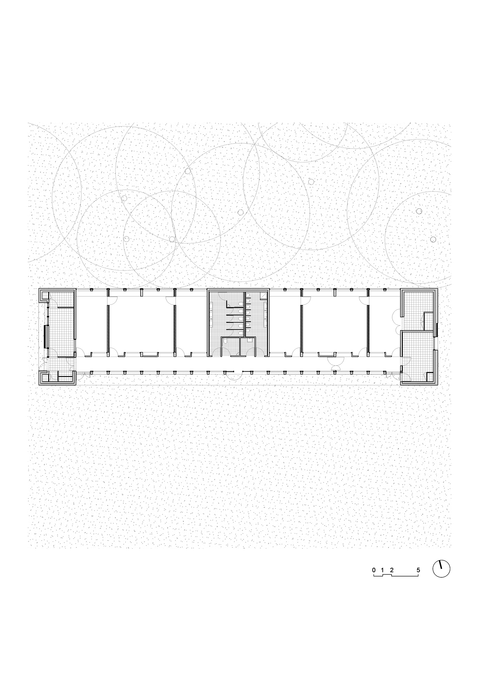plan rez-de-chaussée / esnardsanz architectes