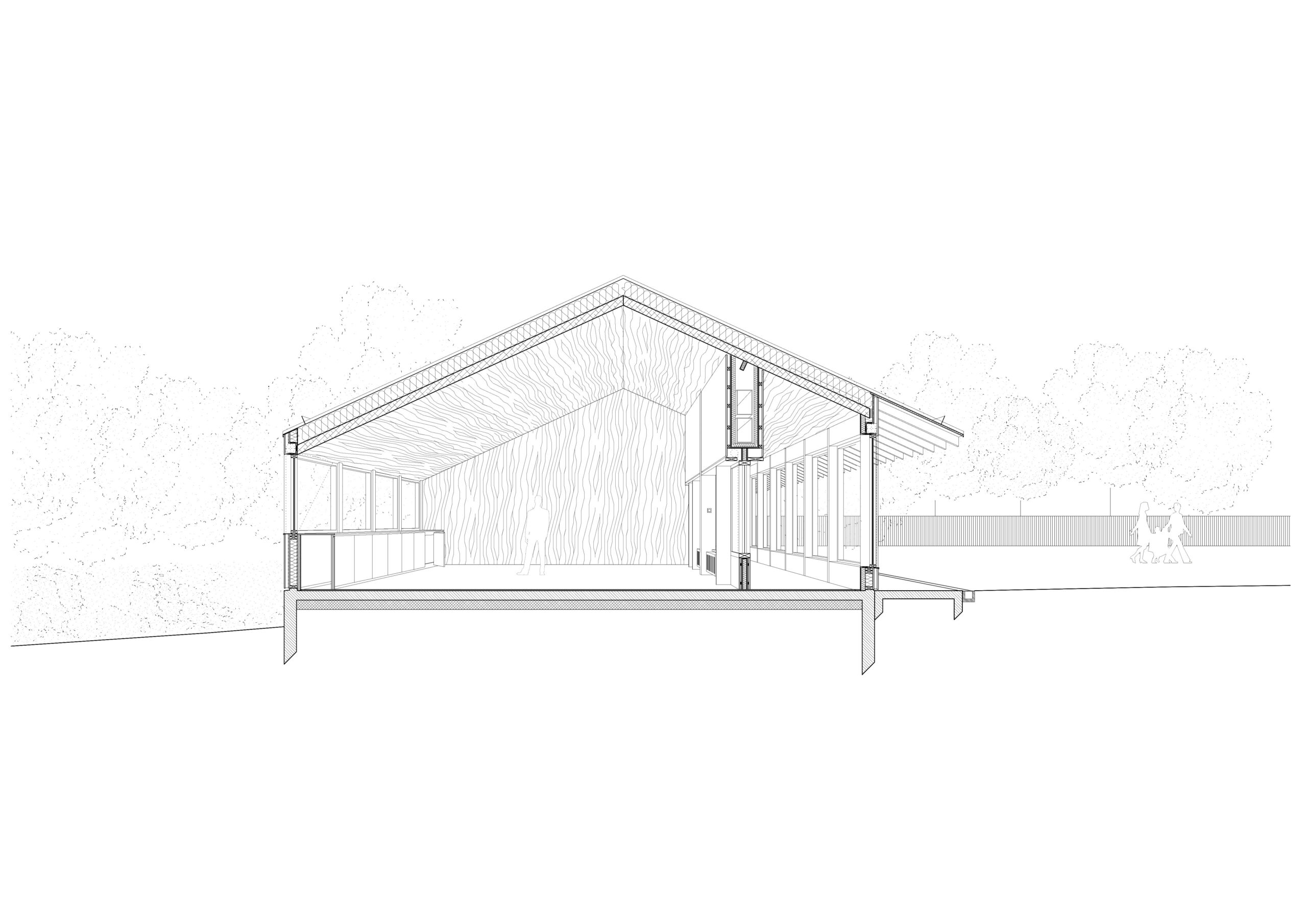 coupe perspective / esnardsanz architectes